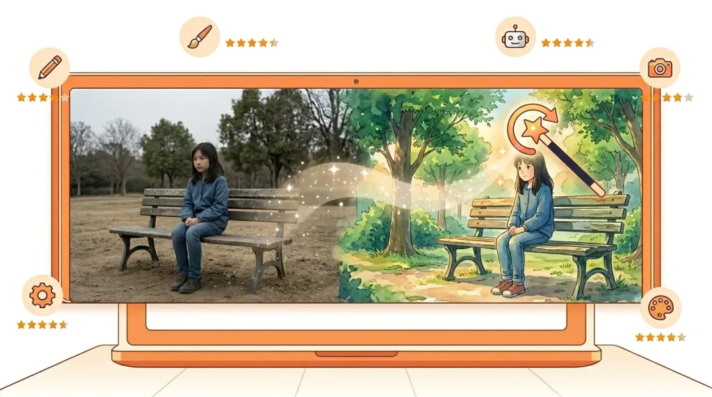 free ghibli ai generator creating studio ghibli style art